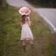 thumbnail image 5 of Sombrero de verano para niños con circunferencia de 51-52 cm, sombrero de paja con flores, sombrero grande para lavabo, sombrero de paja para playa con protección solar, 5 of 5