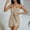 01 Beige, variant on Weiqiqre Two Piece Sets for Women Two Piece Outfits Asymmetrical Strapless Tube Top and Elastic Waist Shorts Set