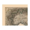 thumbnail image 4 of Historic Map - Italy Northern - Stieler 1885 - Vintage Wall Art, 4 of 4