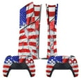 thumbnail image 2 of Skin Sticker for PS5 Slim Standard PS5 Pro Disc Digital Edition Console and Controllers Decals for Playstation 5 (American Flag ,PS5 Pro Standard), 2 of 5