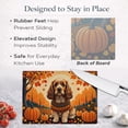 thumbnail image 6 of Carolines Treasures DAC1038LCB 15 x 12 in. Unisex Cocker Spaniel Fall Glass Cutting Board - Large, 6 of 7