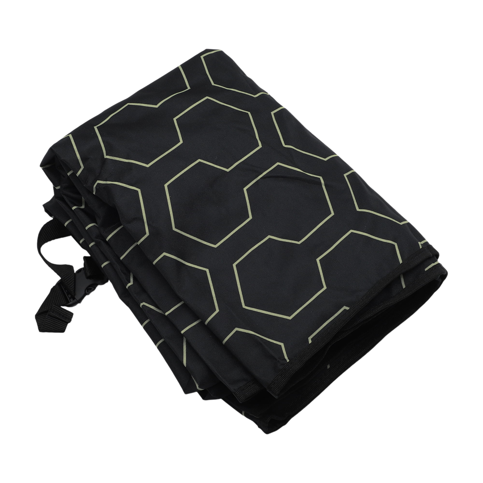 Unique Bargains Durable Waterproof Car Seat Cover for Pet Flower Pattern Black