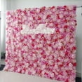 thumbnail image 6 of 13.7x13.7 inch Artificial Flower Wall Panels Flower,Artificial Silk Flower Hydrangea Rose Floral Panel,Wall Mat Silk Rose Flower Panels for Backdrop Wedding Wall Decoration, 6 of 6