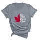 thumbnail image 3 of Camisetas de Manga Corta para Mujeres Canadá Día Hoja de Arce Impresión Básica de Verano Tee, Cuello Redondo Camiseta Casual, 3 of 3