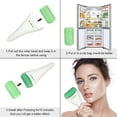 thumbnail image 3 of Jade Roller Gua sha Skin Scraper Jade Stone Facial Set TFixol  Natural, 3 of 7