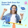 thumbnail image 4 of Auriculares EarFun K3 Kids Over Ear con micrófono 85/94 dB, color azul, 4 of 7