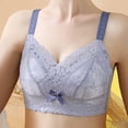 thumbnail image 2 of FhsagQ Soutien-Gorge Soutiens-Gorge pour Femmes Grande Taille Dentelle V Soutien-Gorge Léger Sans Armatures pour Femmes Disponible en Lots Soutiens-Gorge pour Femmes Ouvert à l'Entrejambe Soutiens-Gorge Rouges pour Femmes Soutien-Gorge Rehausseur Cuir Bleu 40, 2 of 4