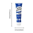 thumbnail image 3 of Wall Repair Paste - 250g Wall Patch Kit for Cracks, Holes & Graffiti, Fast-Drying, Water-Resistant, Non-Corrosive Home & Office Wall Repair Solution, 3 of 7