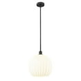 thumbnail image 6 of Innovations Lighting - White Venetian - 1 Light Stem Hung Pendant In Modern, 6 of 7