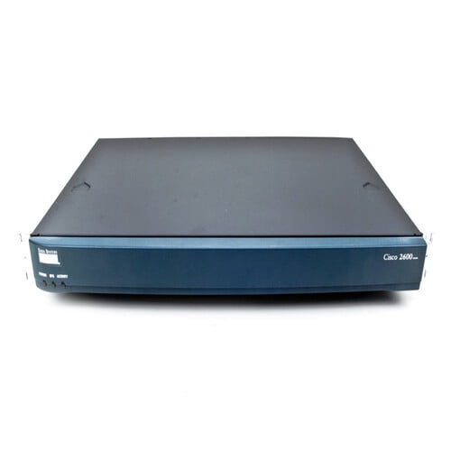 USED Cisco 2621XM 2600 Series 1-Port 10/100 Wired Router.
