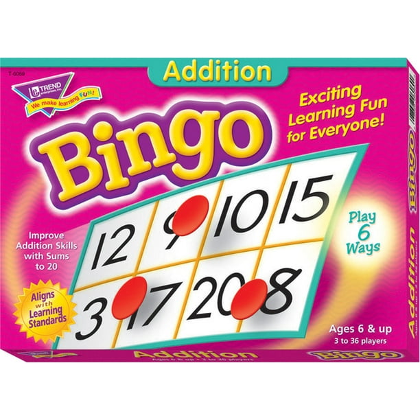 Trend Addition Bingo Game