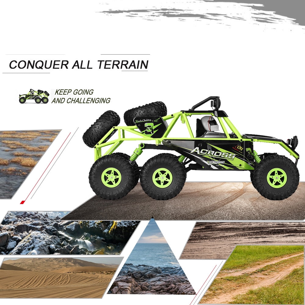 TFixol Original Wltoys 18628 1/18 6WD Voiture Tout-Terrain