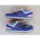 thumbnail image 1 of New Balance 574 Purple,Blue,Pink Athletic Shoes. Men's 9.5 D #ML574GD2, 1 of 6