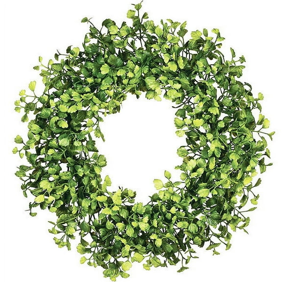 1 Pc, Plastic Maiden Hair Fern 6.5 Inch Candle Rings for Pillar Candles, Vases, Or Bowls Decoration