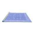 thumbnail image 2 of Ahgly Company Machine Washable Indoor Rectangle Oriental Blue Traditional Area Rugs, 2' x 3', 2 of 4