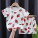thumbnail image 3 of Odeerbi 0-6 Años Niño Niña Conjunto de Verano Estampado Camiseta Manga Corta de Algodón Shorts Conjunto de Dos Piezas, 3 of 3