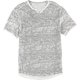 thumbnail image 1 of Calvin Klein - Camiseta gráfica desgastada con cuello dividido para hombre, color blanco, grande, 1 of 1