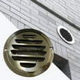 thumbnail image 4 of Grille d'Aération Lourde en Acier Inoxydable pour Maison Mur 80mm, 4 of 8