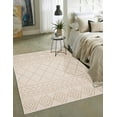 thumbnail image 3 of Nolita Taupe Polypropylene Rug 5'0" x 7'0", 3 of 7