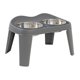 thumbnail image 3 of Cuencos s para gatos Cuencos s para comida de gatos para perros y gatos pequeños Gris, 3 of 8