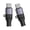 Dark gray, variant on USB C to Auxiliary Adapter High Decoding Headphone Adapter for Not delay Transmission Durability Metal ABS