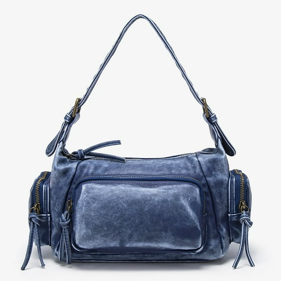 women's retro underarm bag, shoulder bag, crossbody bag, Y2K small square bag, trendy and cool vintage bag