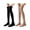 Black & Khaki, variant on BadPiggies 4 Pairs Womens Thigh High Stockings Over Knee Socks Thin Knit Boot Stocking Daily Wear Cosplay Accessory