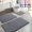Blue, variant on Jacenvly New Home Decor Memory Foam Bath Mat 4 Set Bathroom Rugs For 4 Pcs Toilet Mats Universal Soft Comfortable Water Absorption Non-Slip Thick Machine Washable Easier to Dry Dark