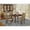 Light Sable, variant on East West Furniture NFFO5-MAH-47 5-Piece Dining Room Table Set Includes 1 Butterfly Leaf Dining Table and 4 Light Sable Linen Fabric Parson Chairs with Button Tufted Back - Mahogany Finish