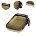 thumbnail image 3 of FL Cat Litter Box Cats Toilet Pet Supplies High Sides,Large,Kitten Potty Toilet,Open Top Pet Litter, 3 of 7