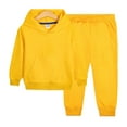 thumbnail image 2 of Esaierr Kids Baby Boys Girls 2Pcs Sweatshirt Top Pants Outfit Toddler Clothes Hoodie Sweatsuit Outfit+Pants Clothes Set for 1-12Y, 2 of 6