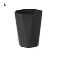 thumbnail image 3 of Botes de basura ergonómicos Advancent Plástico Negro L, 3 of 6