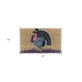 thumbnail image 5 of HomeRoots 555531 18 x 30 in. Brown & Black Coir Birds Outdoor Holiday Door Mat, 5 of 5
