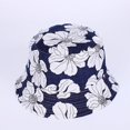 thumbnail image 3 of CoCopeanut Fashion Flower Autumn Rint Bucket Hat Reversible Fisherman Hat Women Men Outdoor Travel Sun Hat Panama Bucket Cap Hats for Girl, 3 of 6