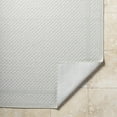 thumbnail image 3 of BoutiqueRugs Brinda Contemporary Area Rug - Outdoor Safe - Light Silver, Sterling Gray - 6'7" x 9', 3 of 6