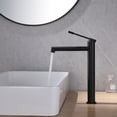 thumbnail image 2 of Single Hole Bathroom Sink Faucet, Single Lever Deck Mounted Basin Faucet, 2 of 5