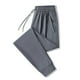 thumbnail image 2 of Pantalones de chándal holgados lisos para adultos: pantalones cómodos y casuales de corte ancho, poliéster, S-XXXXXXL, 2 of 3