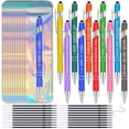 thumbnail image 4 of 10 Set Inspiration Stylus Pens Bulk Including 10 Ballpoint Pens 20 Black Refills10 Pen Bags Funny Sarcastic Ballpoint Pens for Office Teacher Nurse Touch Screen Stylus Pen Encouraging, 4 of 9
