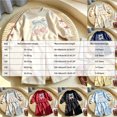 thumbnail image 3 of Curenmufel Playwear Girls Tracksuit Long Sleeve Crewneck Top and Long Pants 5T 7T (Navy,5-7 Years), 3 of 5