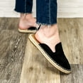 thumbnail image 3 of Corkys Women's Taffy Espadrille Shoes - Black 6, 3 of 3