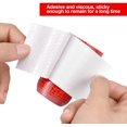 thumbnail image 4 of Reflective Tape Self Adhesive Warning Tape Reflective For Safety In The Dark 3 Rolls Weather Resistant Reflective Tape Reflectors Bicycle Reflector Sticker 50mm × 3 meters Red White Yellow, 4 of 5