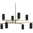 thumbnail image 3 of 52532CPZBK Kichler Lighting Gala - 8 Light Chandelier-14 Inches Tall and 36 Inches Wide-Champagne Bronze/Black Finish, 3 of 4