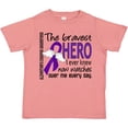 thumbnail image 3 of Inktastic Alzheimer's Disease Bravest Hero I Ever Knew 1 Boys or Girls Toddler T-Shirt, 3 of 5