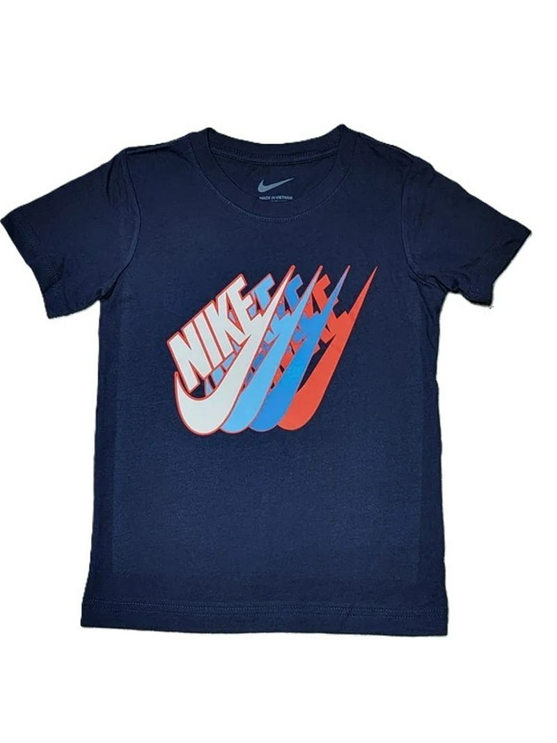 Nike Kids Short Sleeve Indigo Force Graphic T-Shirt (Little Kids