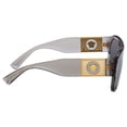 thumbnail image 2 of VERSACE VE4401 53416G Transparent Grey Pilot Men's 57 mm Sunglasses, 2 of 7