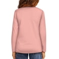 thumbnail image 3 of DISNIMO Pink Cat Long Sleeve Shirt Girls 15-16 Long Sleeve Shirt for Kids Girls Crewneck Tshirt Kids Long Sleeve T Shirt Girls T Shirts Long Sleeve for Kids T-Shirts Girls Tee Shirts, 3 of 7