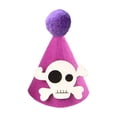 thumbnail image 2 of Aoznliie Dog Hat, Funny Adjustable Halloween Hat for Party Apparel, 4x4 inch Lightweight Pet Party Hat for Halloween Photo Props, Purple, 2 of 6