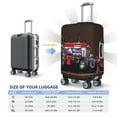 thumbnail image 4 of Rateoe red tractor Printed Luggage Cover, Suitcase Protector Fits 18-32 Inch Luggage-Small, 4 of 7