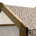 thumbnail image 4 of Earth Tones Pet House, Coffee Beans Roasted Colombian Caffeine Taste Ethiopian Kitchen, Outdoor & Indoor Portable Dog Kennel with Pillow and Cover, 5 Sizes, Caramel Brown Camel, by Ambesonne, 4 of 4