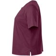 thumbnail image 3 of Evoshield Women's Crop Training T-Shirt Wine 2Xl, 3 of 3